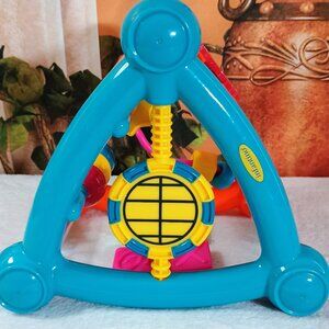 Infantino Blue Multi-Sensory Activity Triangle & Shape Sorter